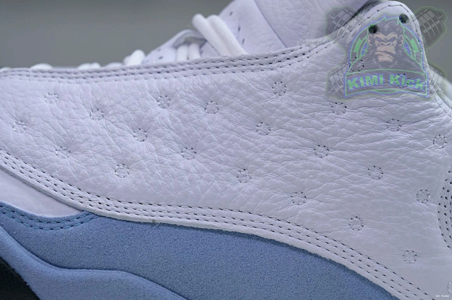 1st Kicks Shoes 13“Blue Kimikick Air TopPick Grey” 1907 Jordan 1205